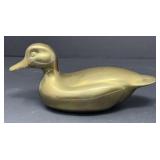 Solid Brass Duck