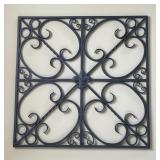 Fleur de Luis Metal Wall Art