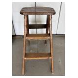 Vintage Wooden Stepstool