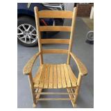 Wooden Rocker