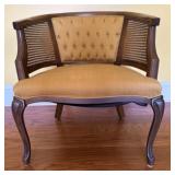 MCM Cane Back Barrel Chair