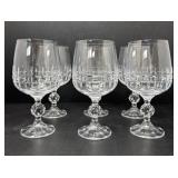 Bohemian Crystal Wine Glasses