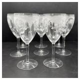 Fostoria Virginia Clear Wine Glasses