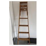 Wooden Six Foot Ladder