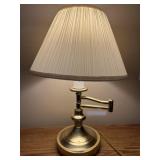 Brass Swing Arm Desk Lamp