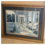 Framed Porch Scene