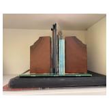Solid Wooden Bookends