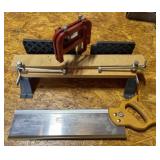 Craftsman Miter Box with Saw