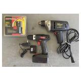 Craftsman 3/8 inch Drill and Tools