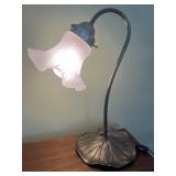 Lily Frosted Glass Piano Lamp