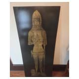 Replica of Henry Paris Pary Brass Rubbing on Board