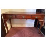 Cherry Queen Anne Style Sofa Table