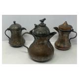 Vintage Imported Metal Coffee Pots