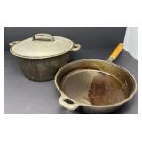 Cast Iron Dutch Oven and Skillet