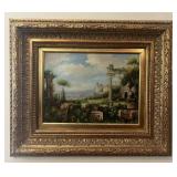 Ruma Garden Landscape Framed Print
