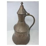 Large Antique Middle Eastern Copper Water Vessel