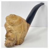 Hand Carved Turkish Sultan Meerschaum Pipe