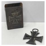 2nd Class Iron Cross Medal with Cigarette Case