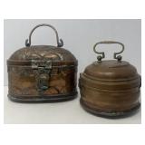 Vintage Imported Metal Boxes