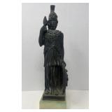 Athena Metal Statue