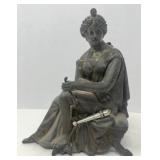 Goddess Diana Metal Statue