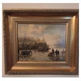 Framed Dutch Reproduction PC Steenhouwer A