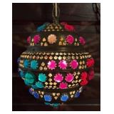 Brass Turkish Pendant Lamp C