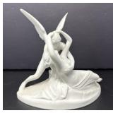 Royal Dux Amor and Psyche White Bisque Figurine