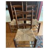 Antique Ladder Back Chairs