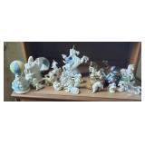 Set of Unicorn Figurines