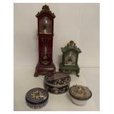 Decorative Boxes and Clocks