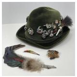 Tyrolean Bavarian Felt Hat