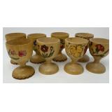 Wooden Egg Cups