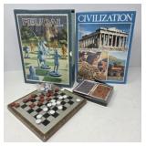 Vintage Games, Cards, Checkers