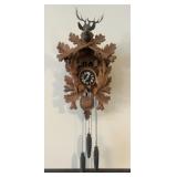 German Carved Wood Cuckoo Clock