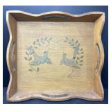 Vintage Wooden Tray