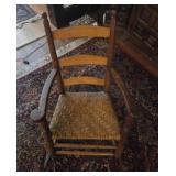 Antique Wood Rocker