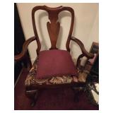 Vintage Arm Dining Chair