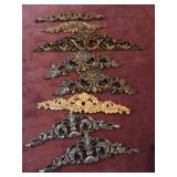 Decorative Appliqué Furniture Pediments B