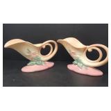 Hull Pottery Cornucopias