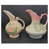 Hull Pottery Wildflower & Glossy Magnolia Ewers