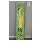 Original "Criss-Cross" Painting by The Chicken Man