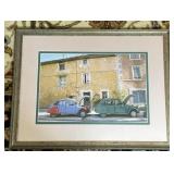 Artist Unknown "Street Scene" Print