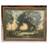 Corot "Dance of the Nymphs" Print