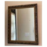 Bronze Wood Frame Mirror