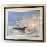 Peterson,Pete "Winter Wait" Lithograph