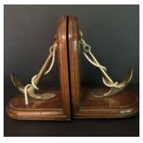 Brass Anchor Bookends