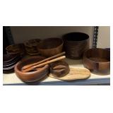Wooden Salad Set