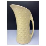 McCoy Pottery Yellow Crackle Glazed Vase