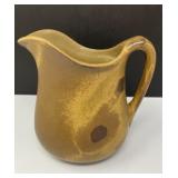 Brown Pottery Pitcher